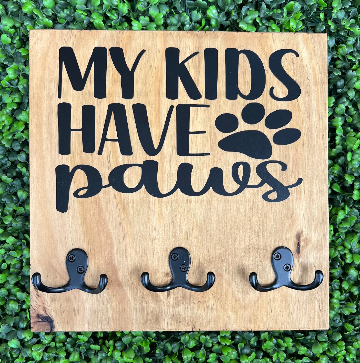 My Kids Have Paws Leash Holder