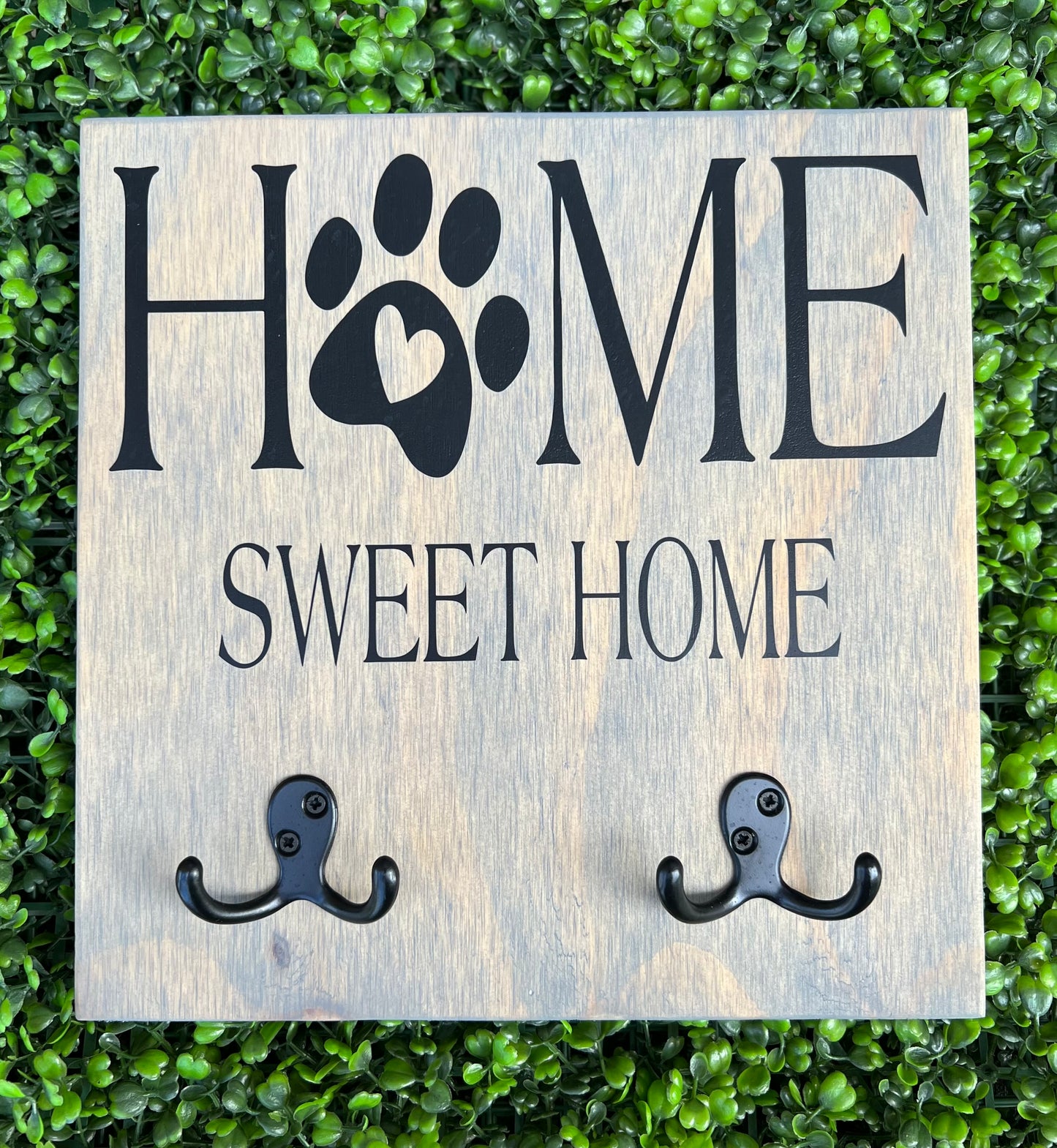 Home Sweet Home w/Paw Key Holder