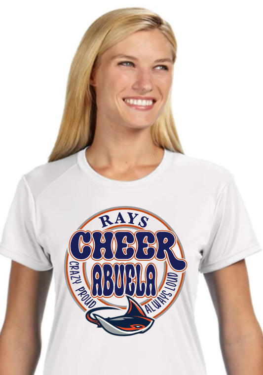 Mater Bay - Cheer Abuela/Nana - Performance Adult T-Shirt