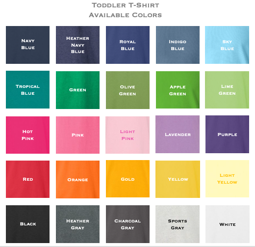 Personalized Toddler T-Shirt