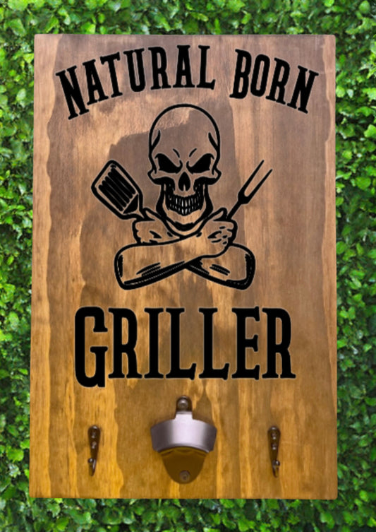 Natural Born Griller BBQ Board