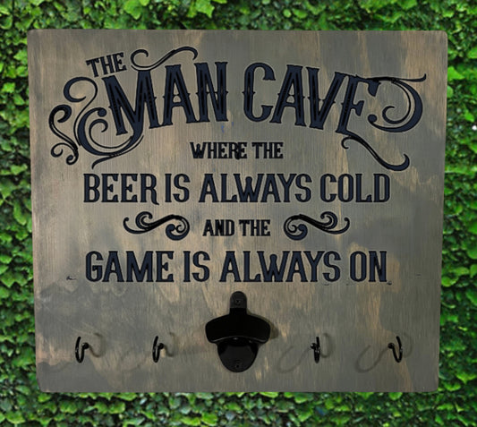 Man Cave BBQ Board