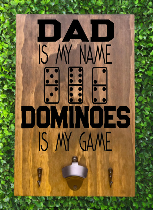 Dad / Dominoes BBQ Board