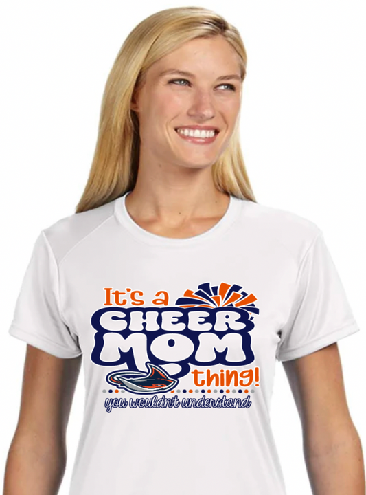 Mater Bay - It's a Cheer Mom Thing - Performance Adult T-Shirt