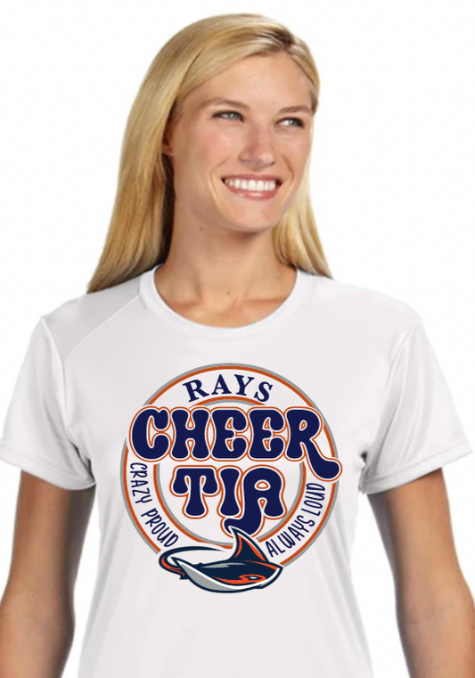 Mater Bay - Cheer Aunt/Tia - Performance Adult T-Shirt