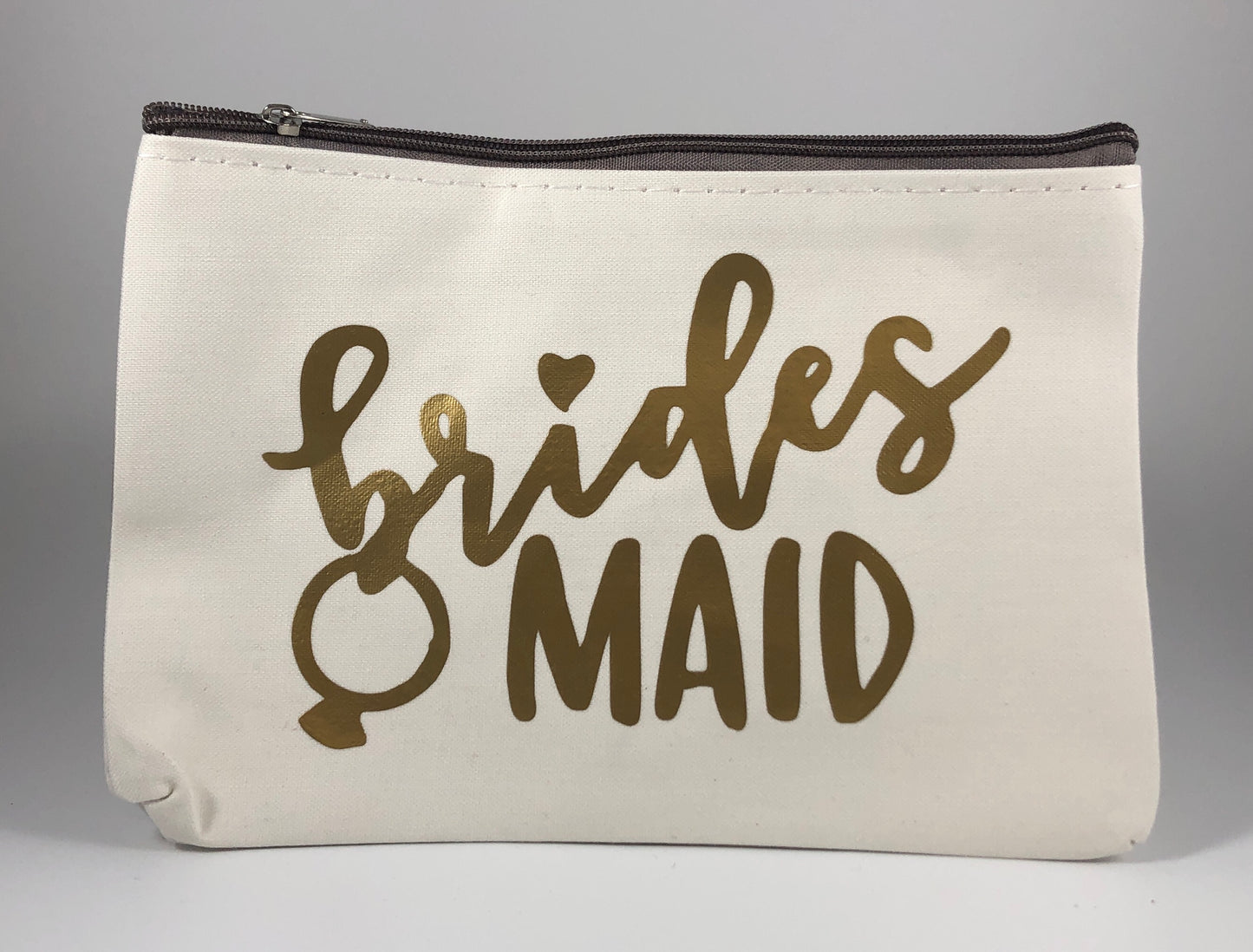 Personalized Canvas Cosmetic Bag