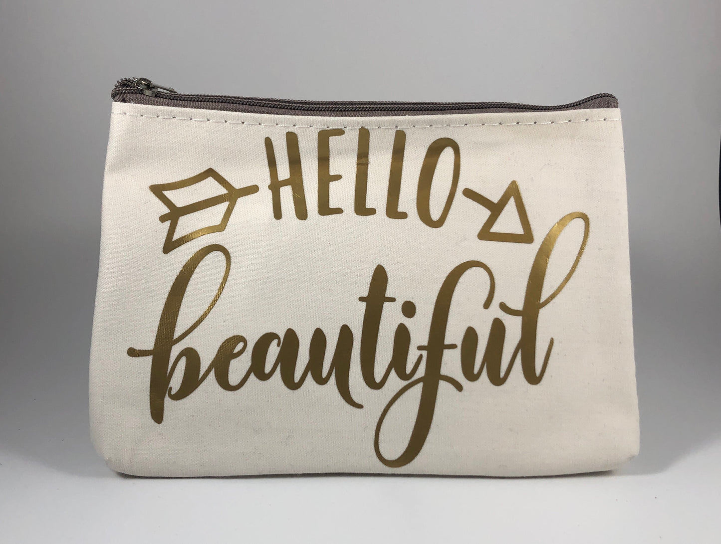 Personalized Canvas Cosmetic Bag