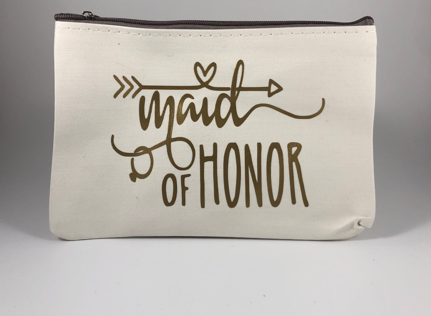 Personalized Canvas Cosmetic Bag