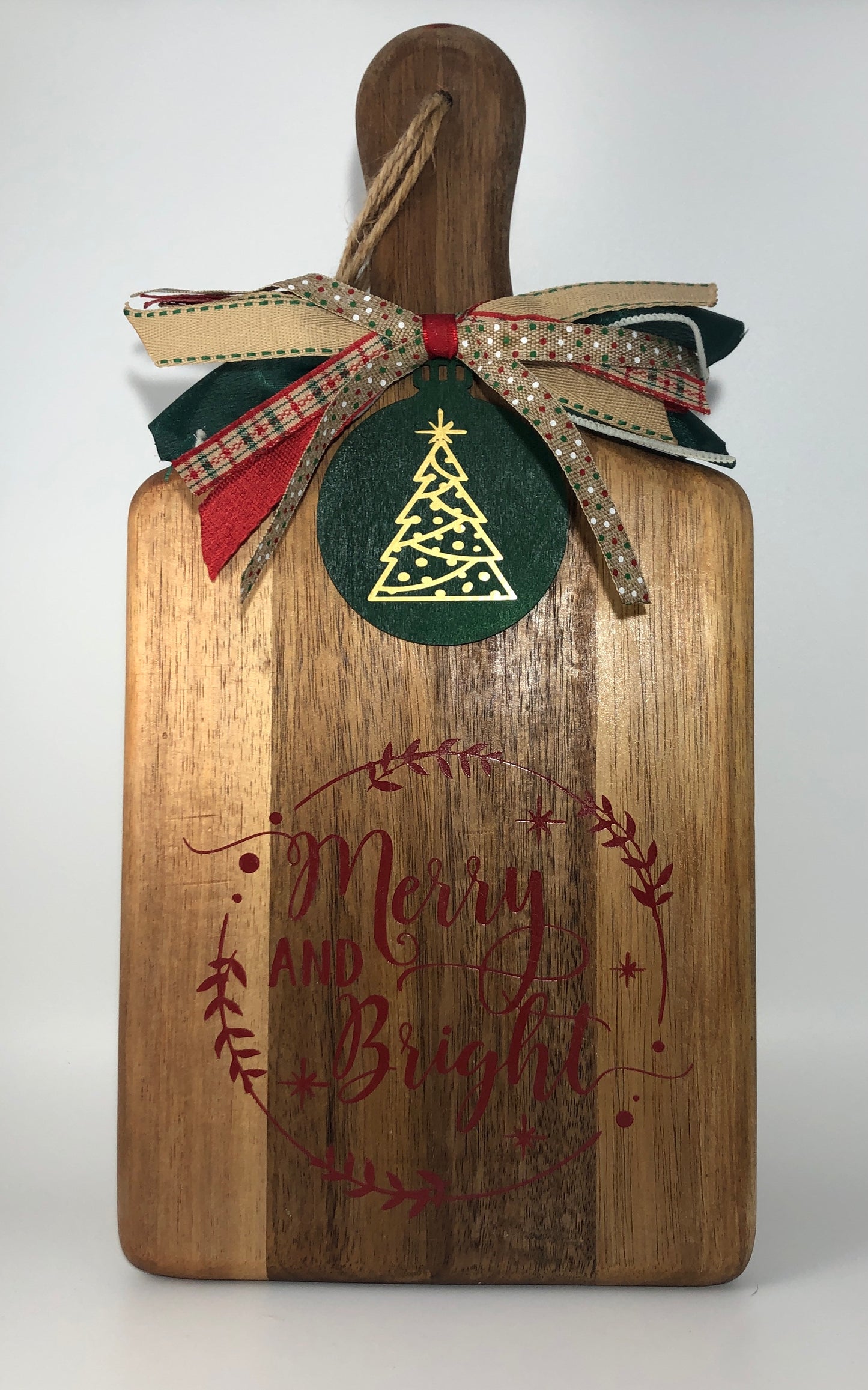 Personalized Christmas Cutting Board