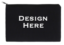 Personalized Canvas Cosmetic Bag