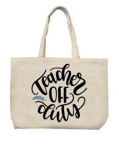 Personalized Teacher's Appreciaton Camvas Tote Bags w/Name & Text - 9  Design Custom Teachers Day Bag Gifts for Teacher Customized Canvas Gift  Women