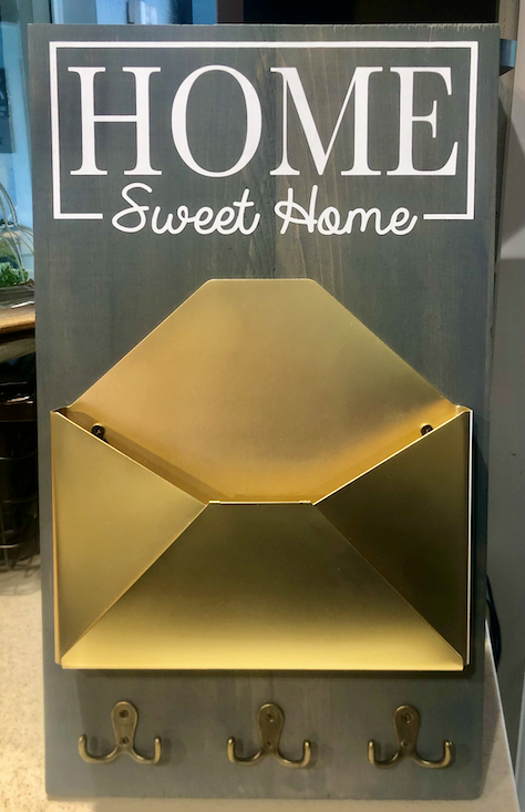 Home Sweet Home Letter/Key Holder