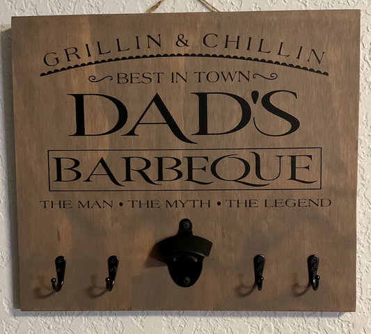 Dad's BBQ Board