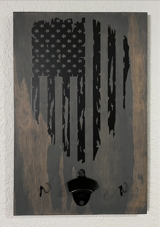 American Flag BBQ Board