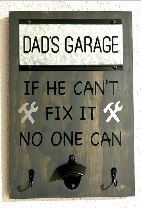 Dad's Garage BBQ Board