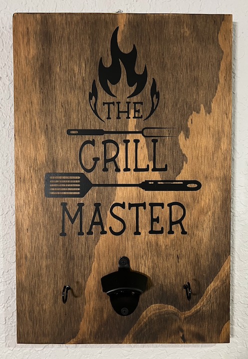 The Grill Master (New) BBQ Board