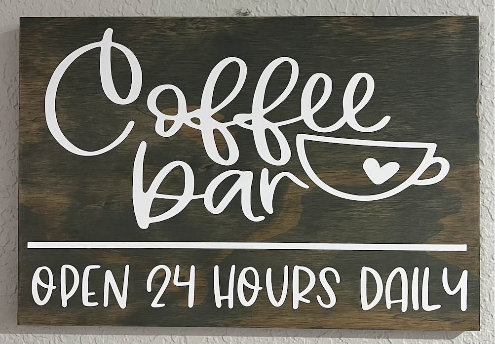 Coffee Bar Sign