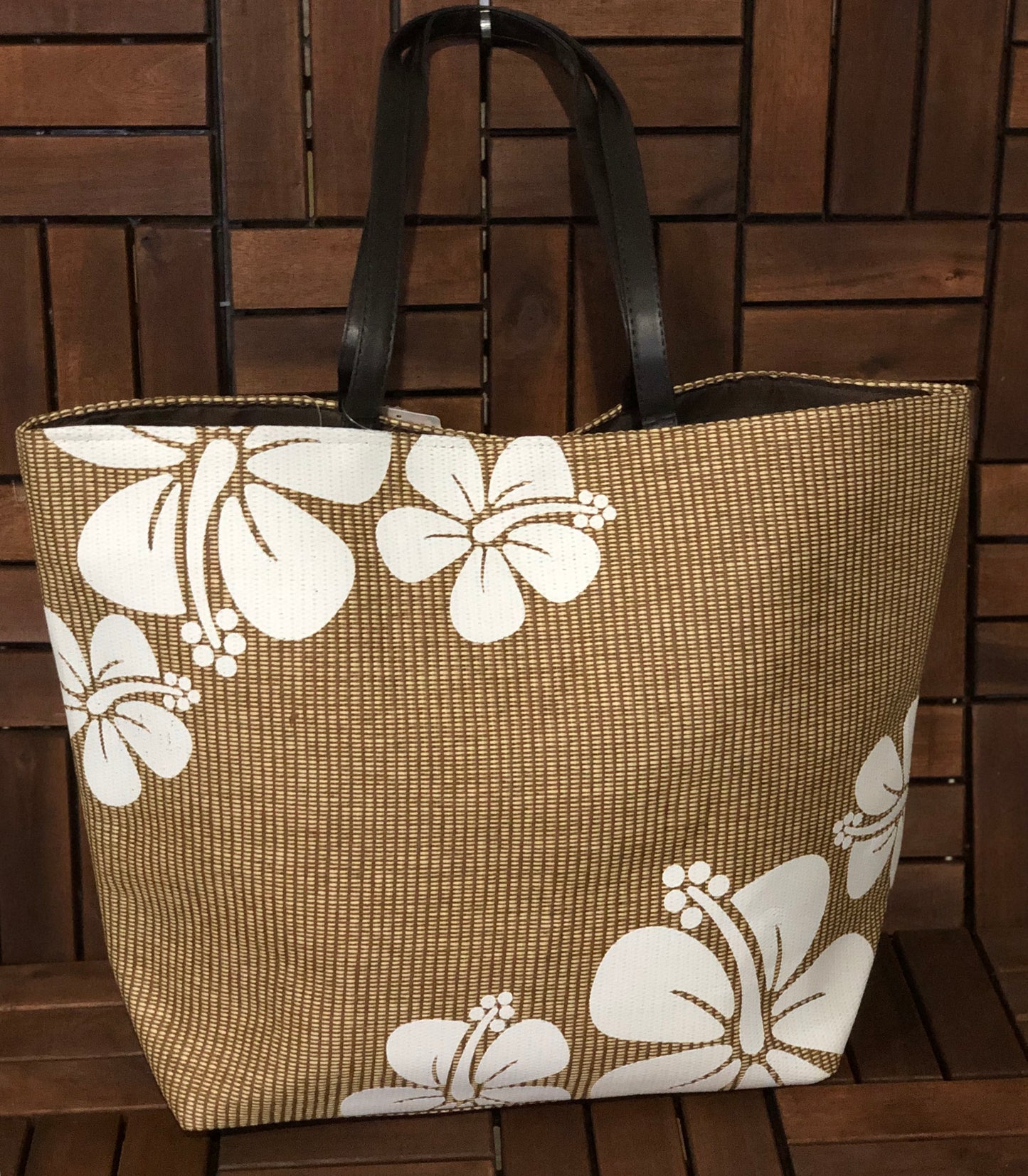 Hawaiian Flower Beach Bag/Tote